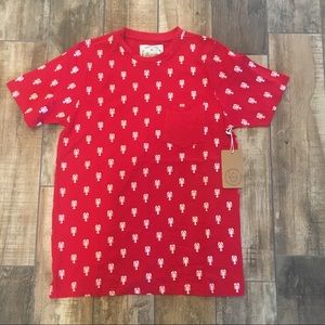 Men's Lobster Pocket T Shirt NWT Small Native Code